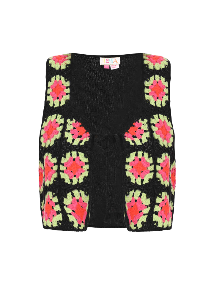 

Свитер-жилет IZIA, цвет black multicolor