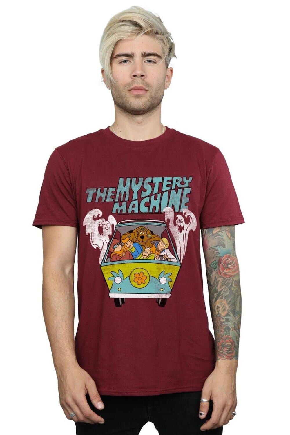 

Футболка «Таинственная машина» Scooby Doo, красный