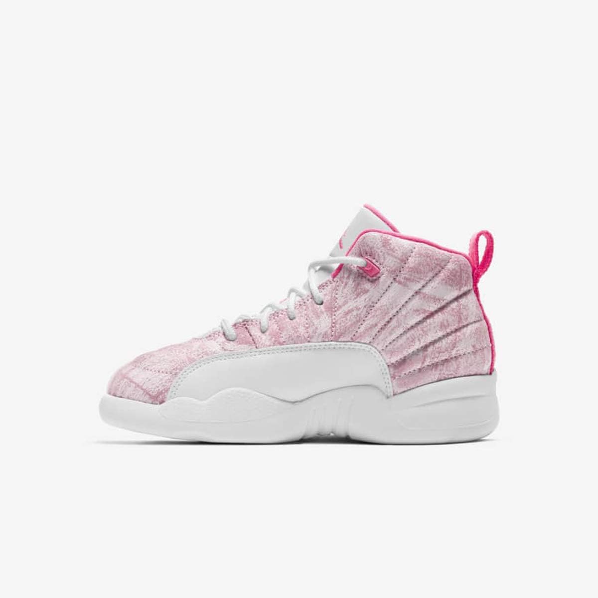 Детские кроссовки Nike AJ 12 Retro Arctic Punch (GS) 510815-101, розовый — фото 2
