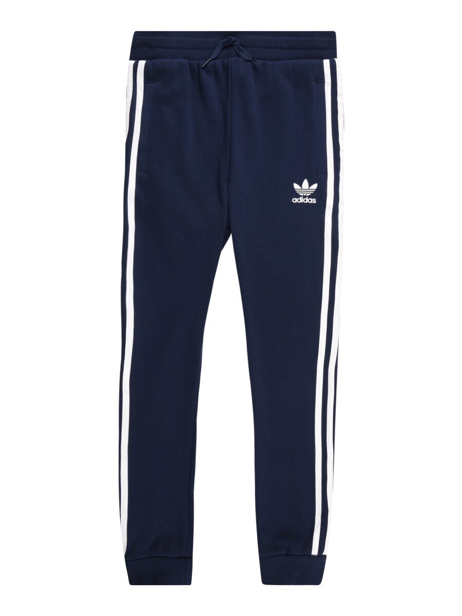 

Тканевые брюки ADIDAS ORIGINALS Tapered Pants Trefoil, темно-синий