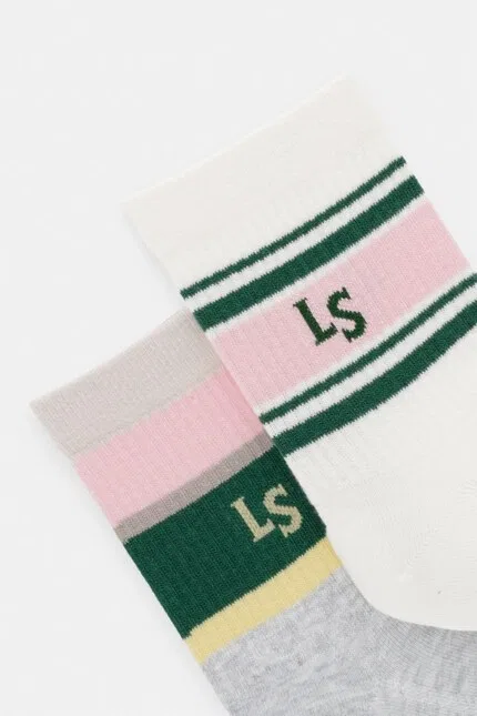 Носки 2 шт серые Levi's — фото 2