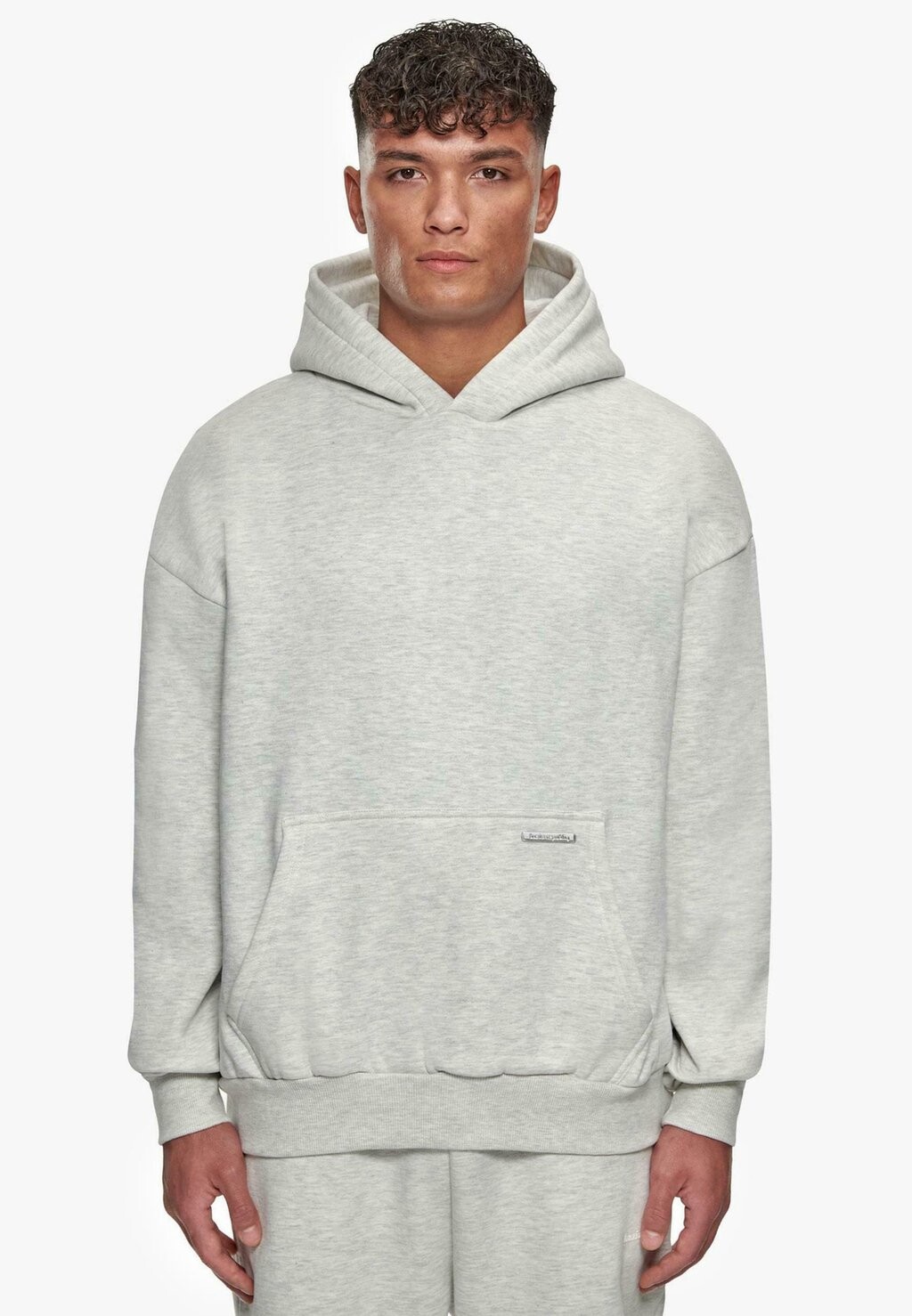 

Толстовка BAZIX REPUBLIQ SUPER HEAVY BLANK Dropsize, цвет grey mel