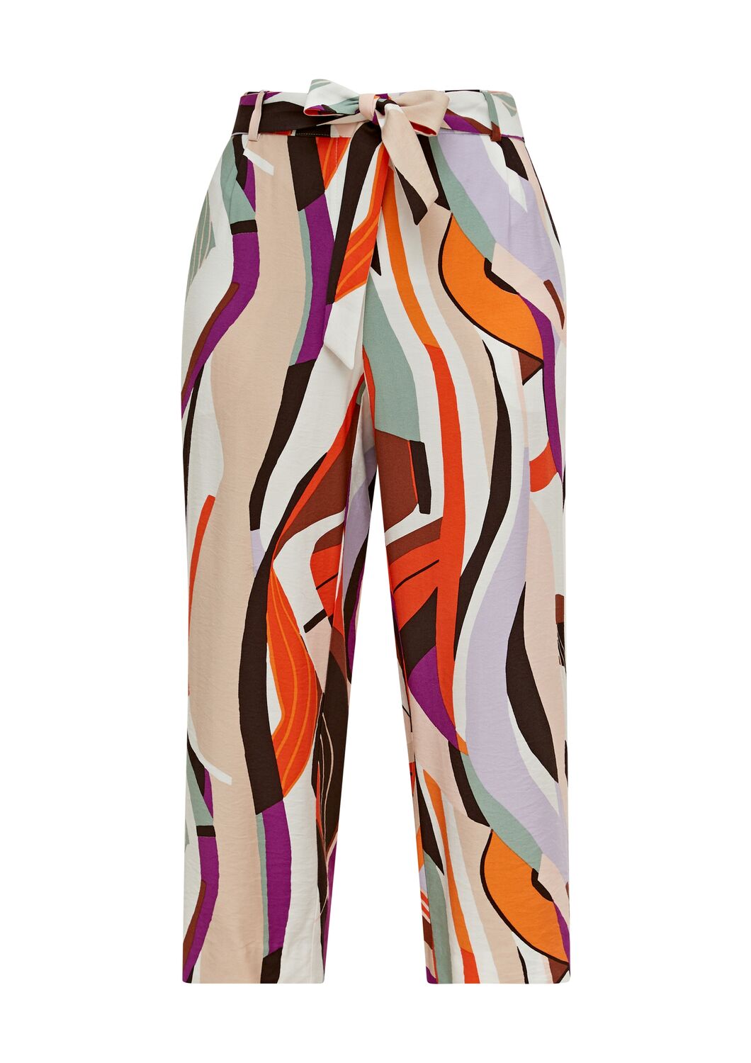 

COMMA Широкие брюки в оранжевом цвете