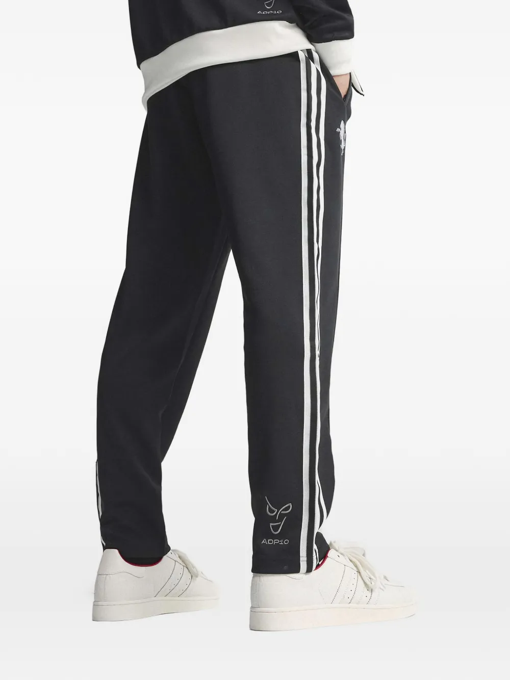 Спортивные брюки в полоску Ювентус ФК Adidas, черный — фото 2