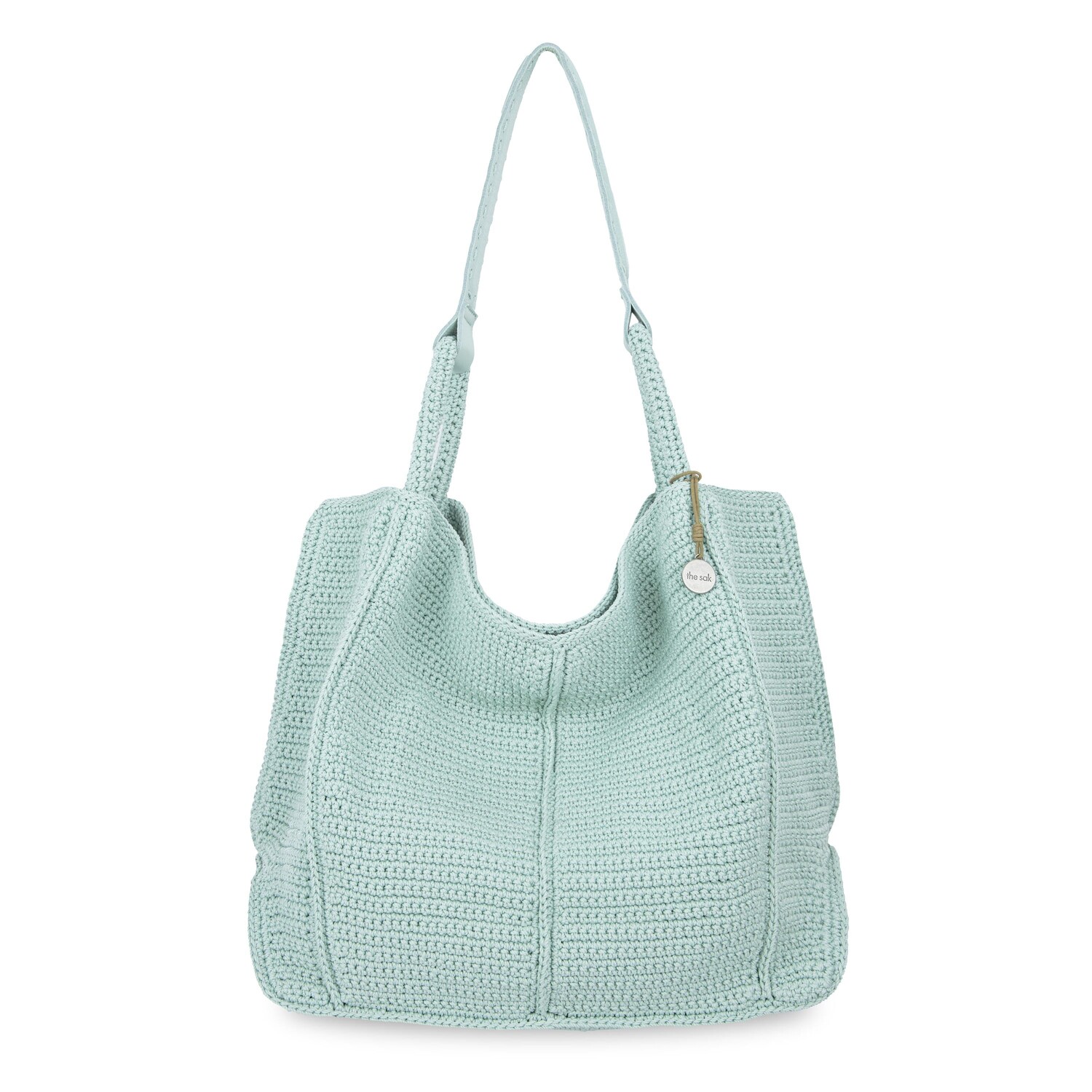 

Большая сумка-тоут Los Feliz The Sak, цвет Hand Crochet - Aqua
