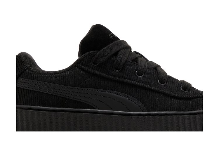 Кроссовки Fenty x Creeper Phatty Big Kid, цвет In Session Pack - Triple Black — фото 2