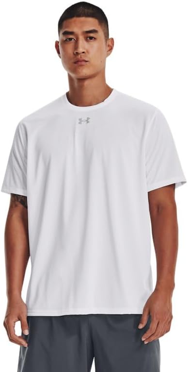 

Мужская свободная футболка с коротким рукавом Under Armour Team Tech Cardinal, White/Mod Gray, Белый, Мужская свободная футболка с коротким рукавом Under Armour Team Tech Cardinal, White/Mod Gray