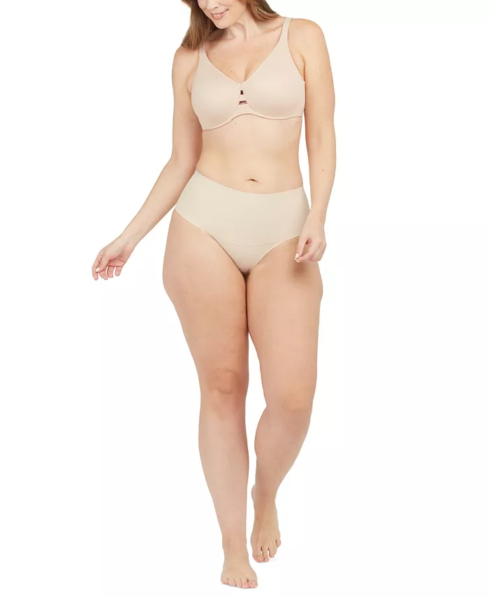 

Низкопрофильный минимайзер корректирующий бюстгальтер SPANX, коричневый/бежевый