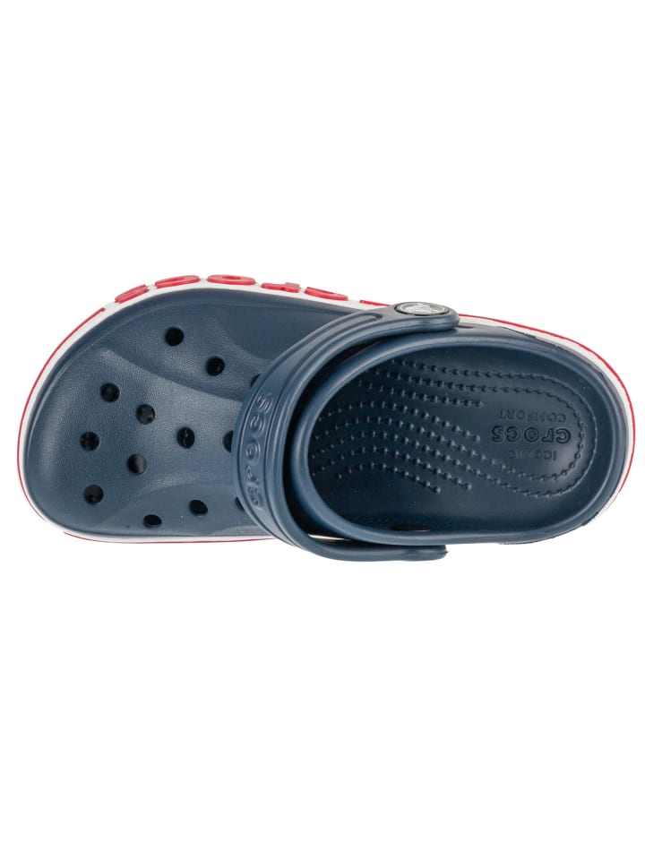 Детские сабо Crocs Bayaband синего цвета — фото 3