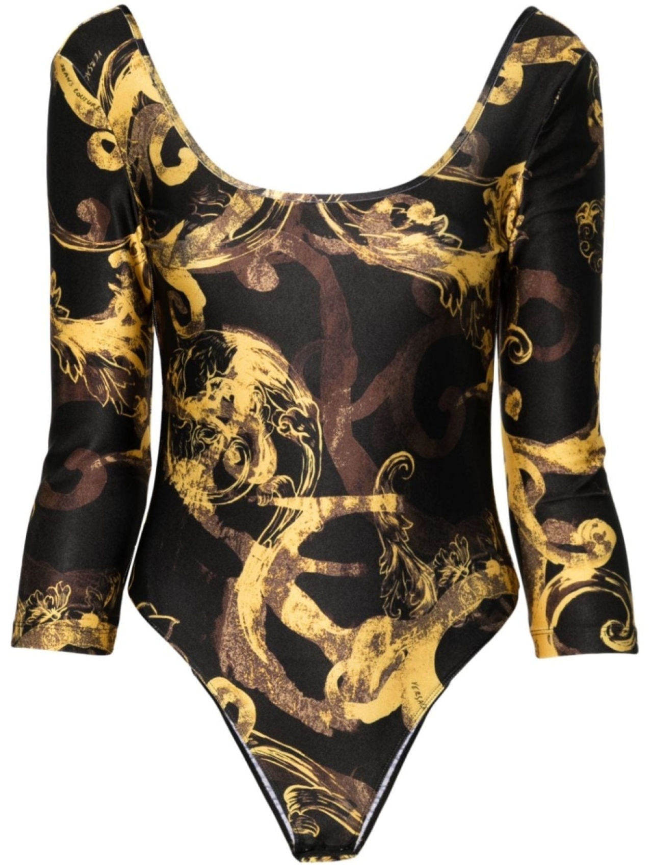 

Versace Jeans Couture боди Watercolour Couture, черный