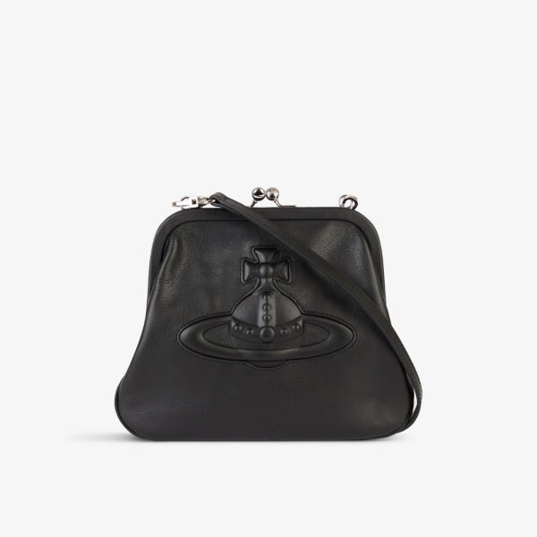 

Эксклюзивный кожаный клатч Chelsea с тисненым логотипом Chelsea Vivienne Westwood, черный