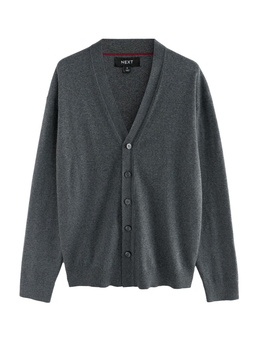

Вязаный кардиган Next Knit Cardigan, серый