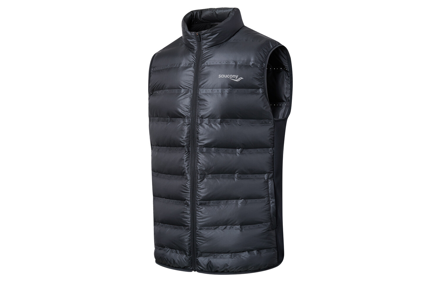 

Жилет мужской, черный как смоль Saucony