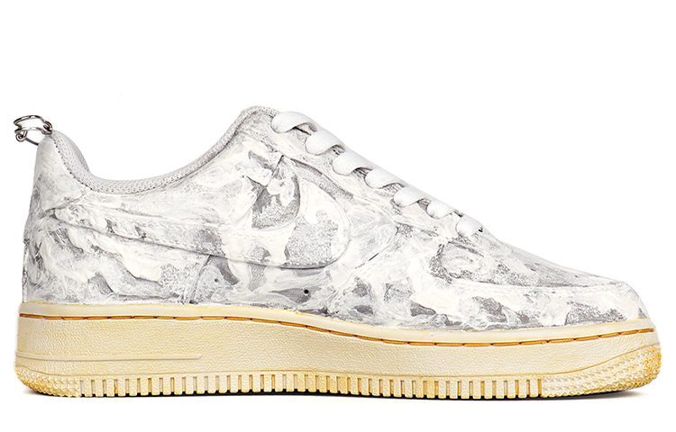 

Кроссовки Nike Air Force 1 Skateboard Shoes Women's Low-Top Ecru