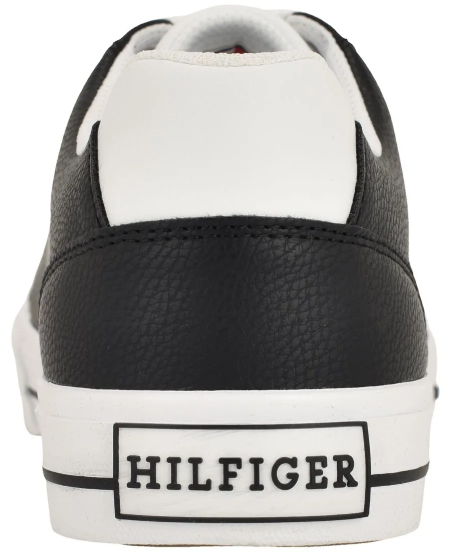 Мужские спортивные кроссовки Risabel Fashion на шнуровке Tommy Hilfiger, черный/белый — фото 3