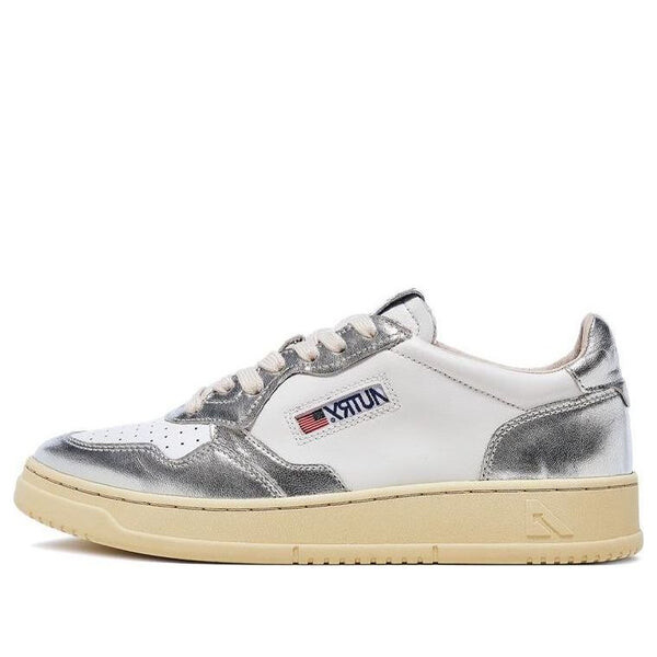 Кроссовки medalist low top bicolor 'white silver' Autry, белый
