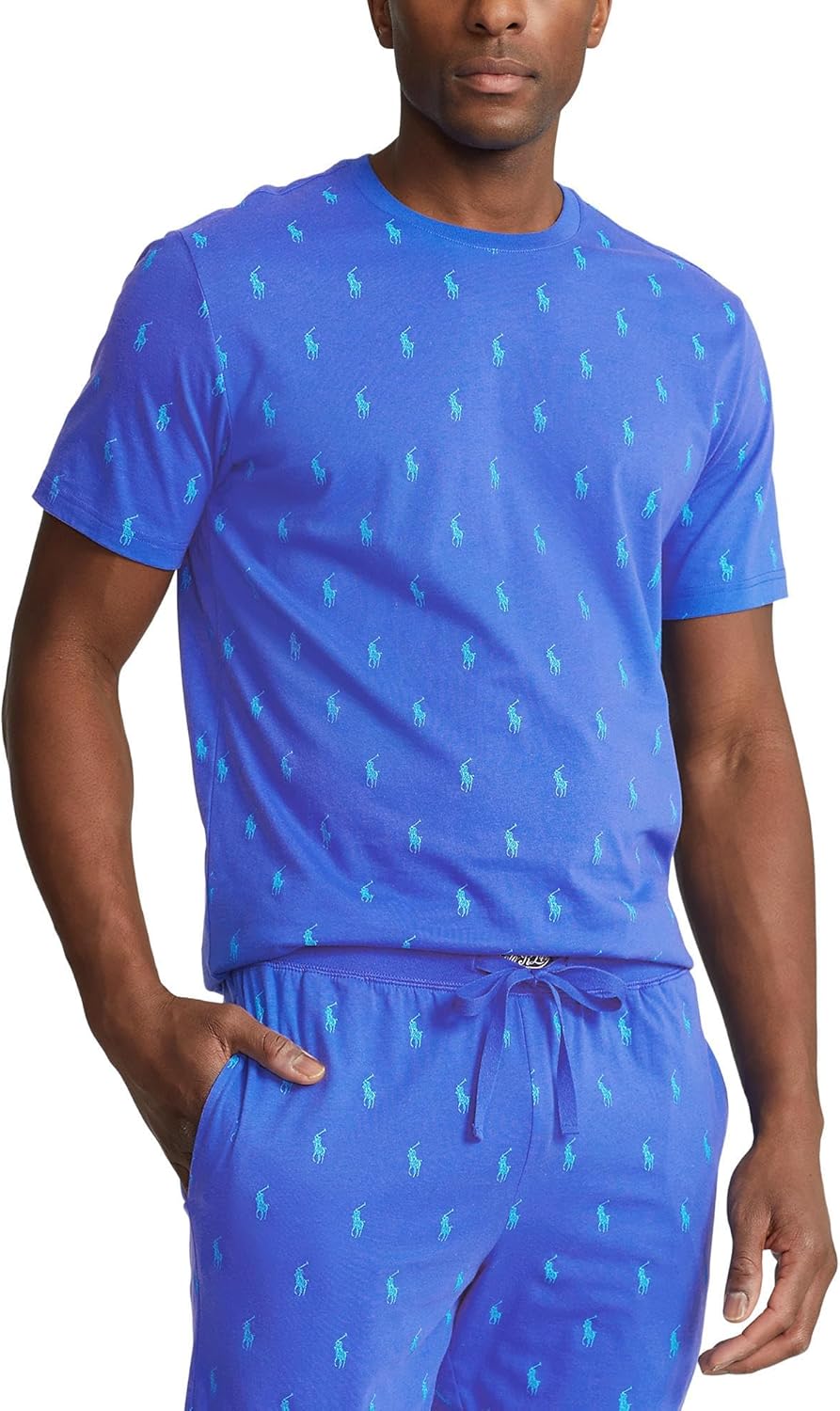 

POLO RALPH LAUREN Мужская футболка с коротким рукавом Printed Enzyme, Hawaiian Ocean Aopp