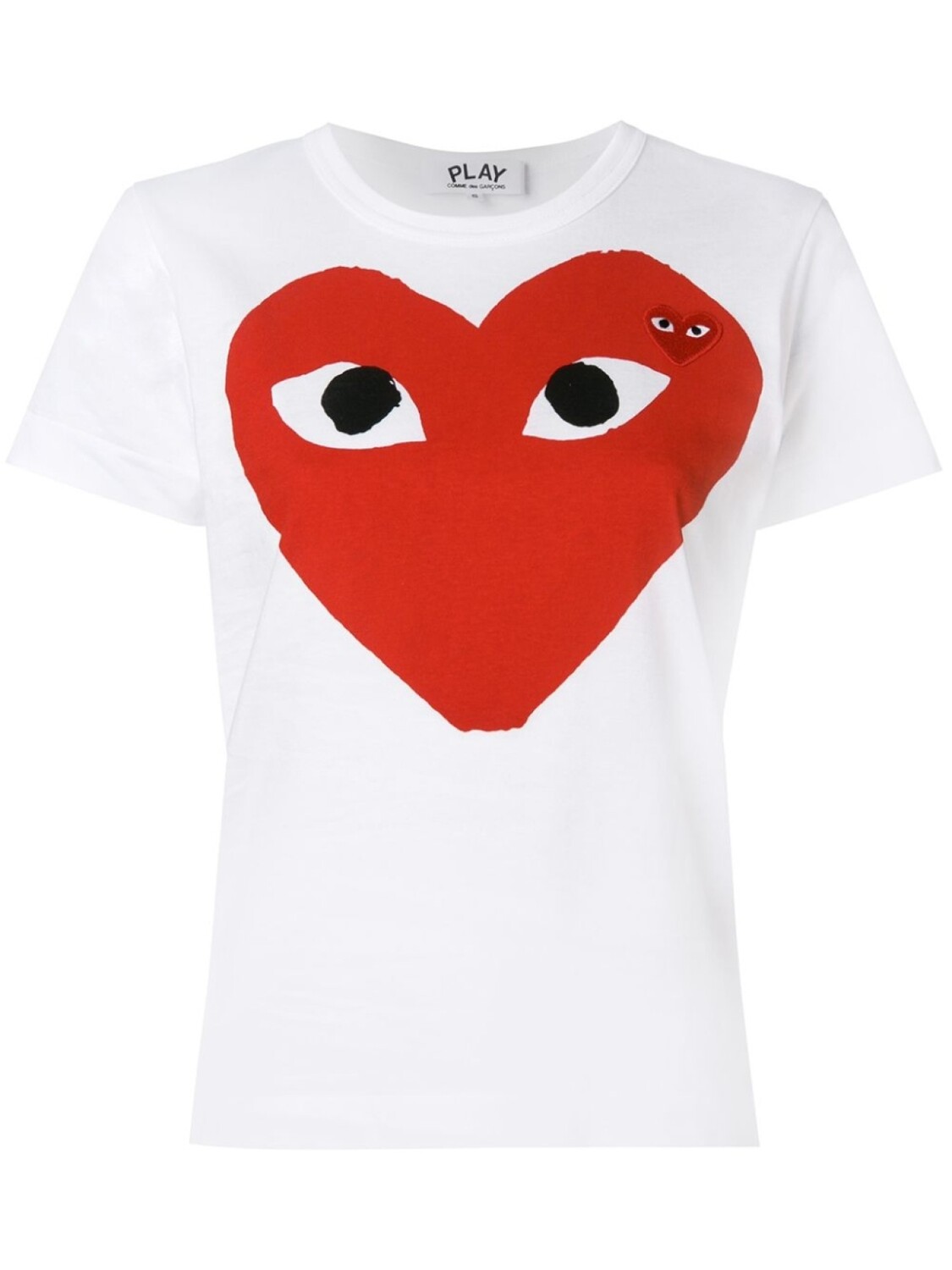 

Comme Des Garçons Play футболка с принтом, белый