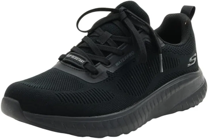 Мужские рабочие медицинские ботинки Skechers Squad Chaos Sr Parley, 2-Blk Black