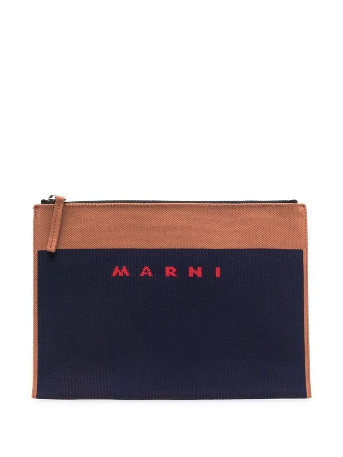

Marni клатч с логотипом, синий