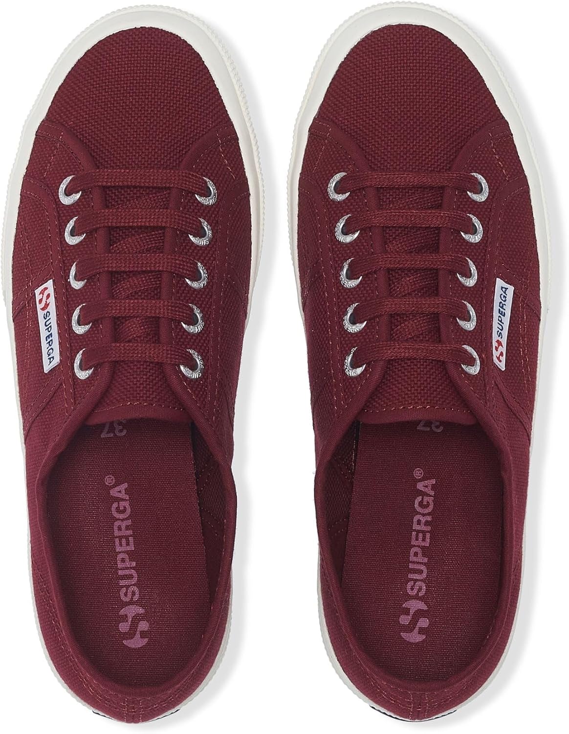 Кеды 2750-Cotu Classicgray Dk Sage Superga, красный — фото 4