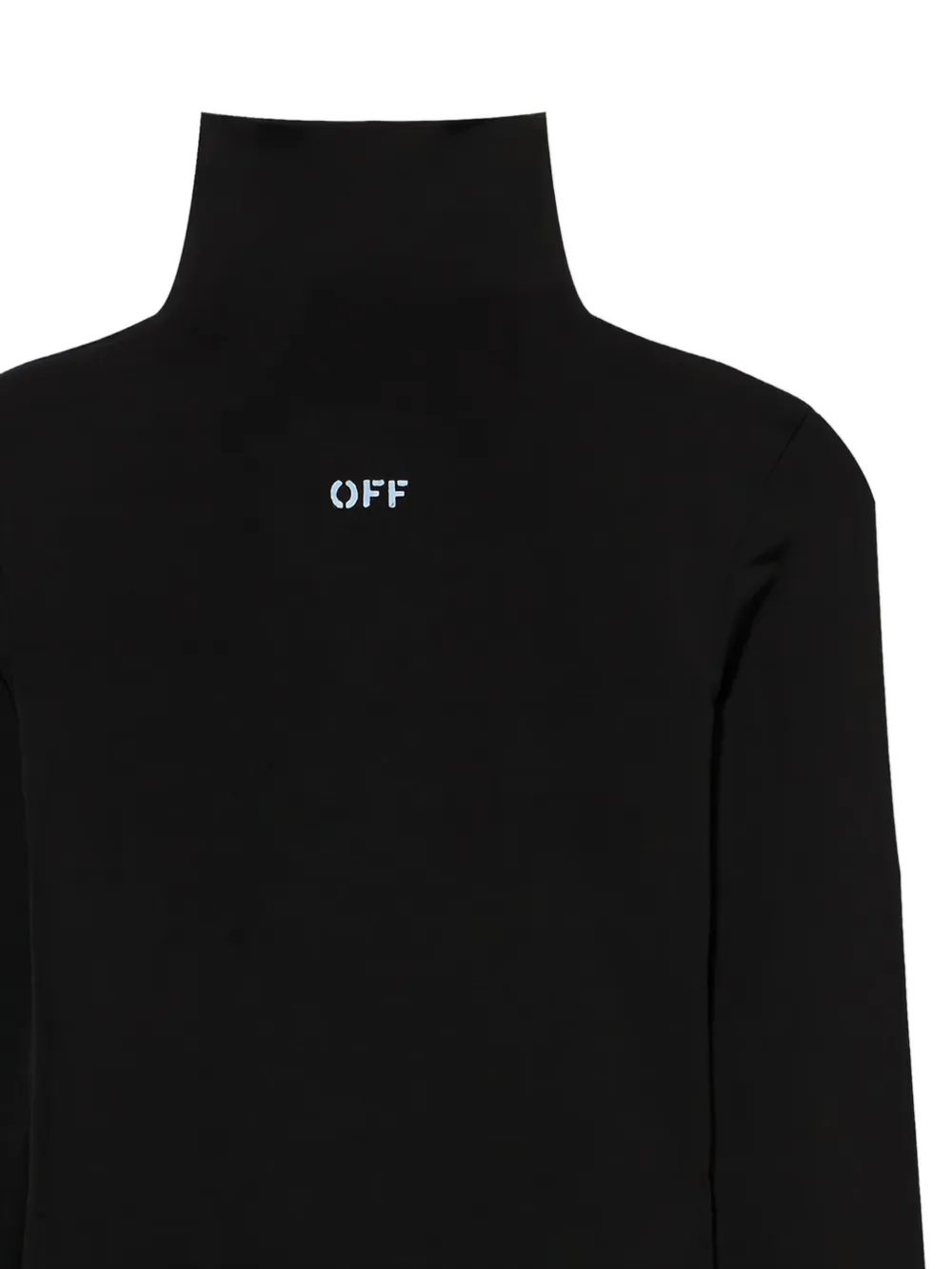 Джемпер с длинными рукавами и принтом «Off» Off-White, черный — фото 2