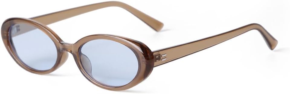 

LVTFCO Сексуальные маленькие овальные солнцезащитные очки зеленого и розового цвета для женщин, модные солнцезащитные очки с леопардовым принтом и коричневым рисунком, в стиле ретро, C8