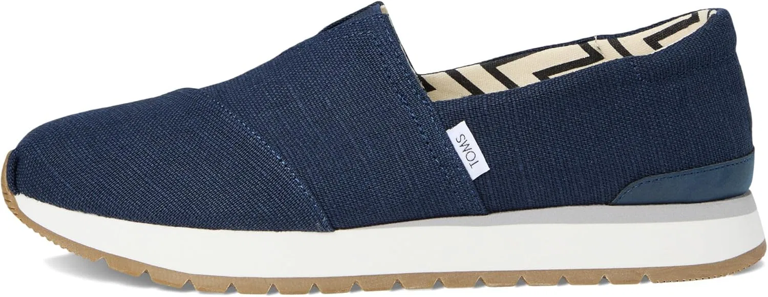 Мужские кроссовки TOMS Resident Plus, Navy Heritage Canvas — фото 4