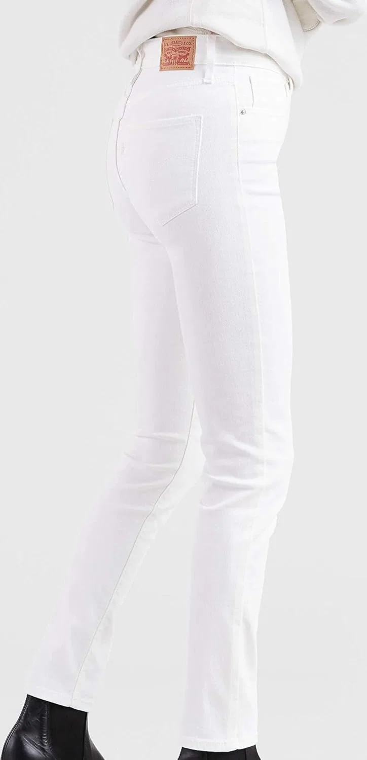 Джинсы Levi's 721 Soft Clean White — фото 2