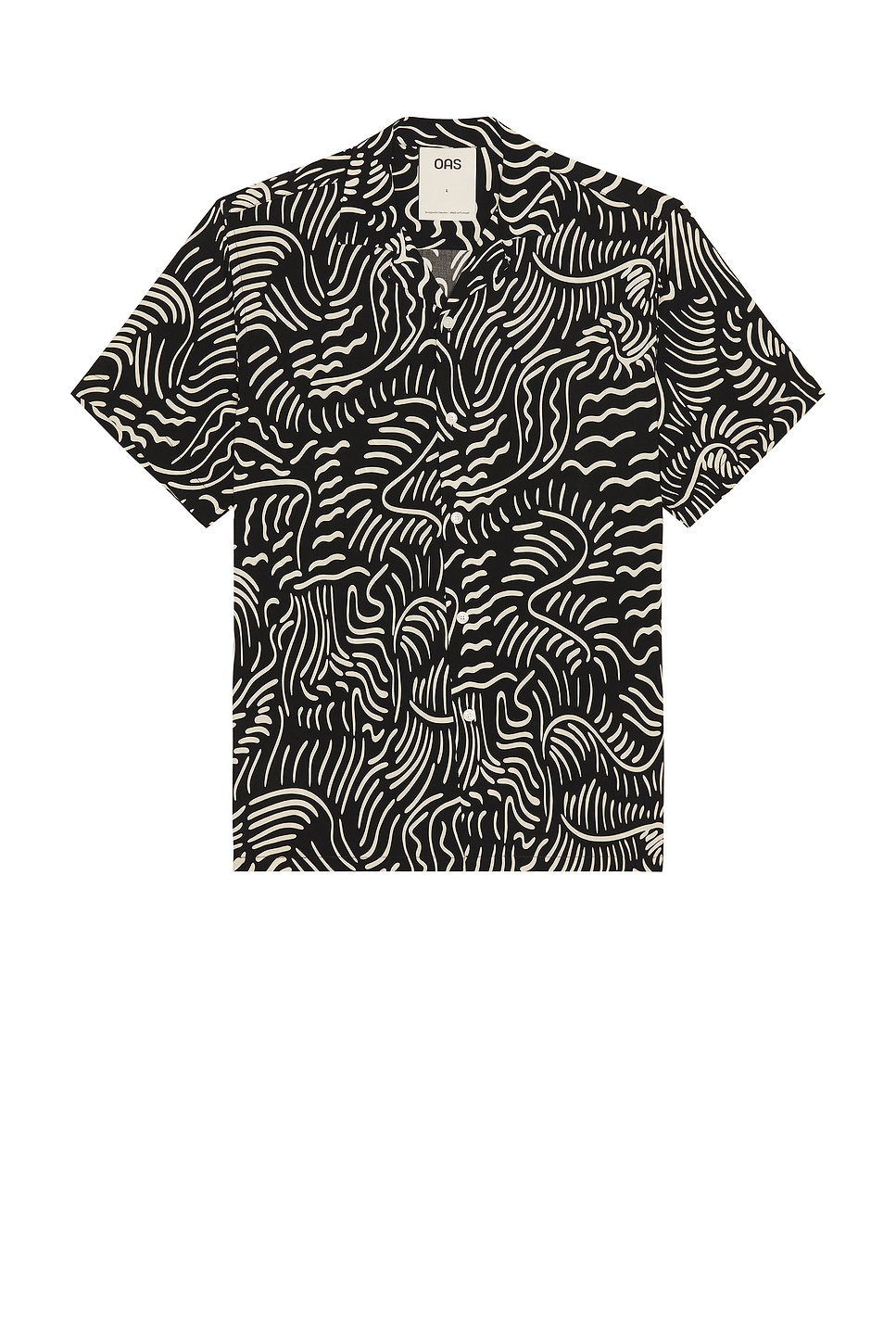 

Tar Lorenzo Viscose Рубашка Oas, Black