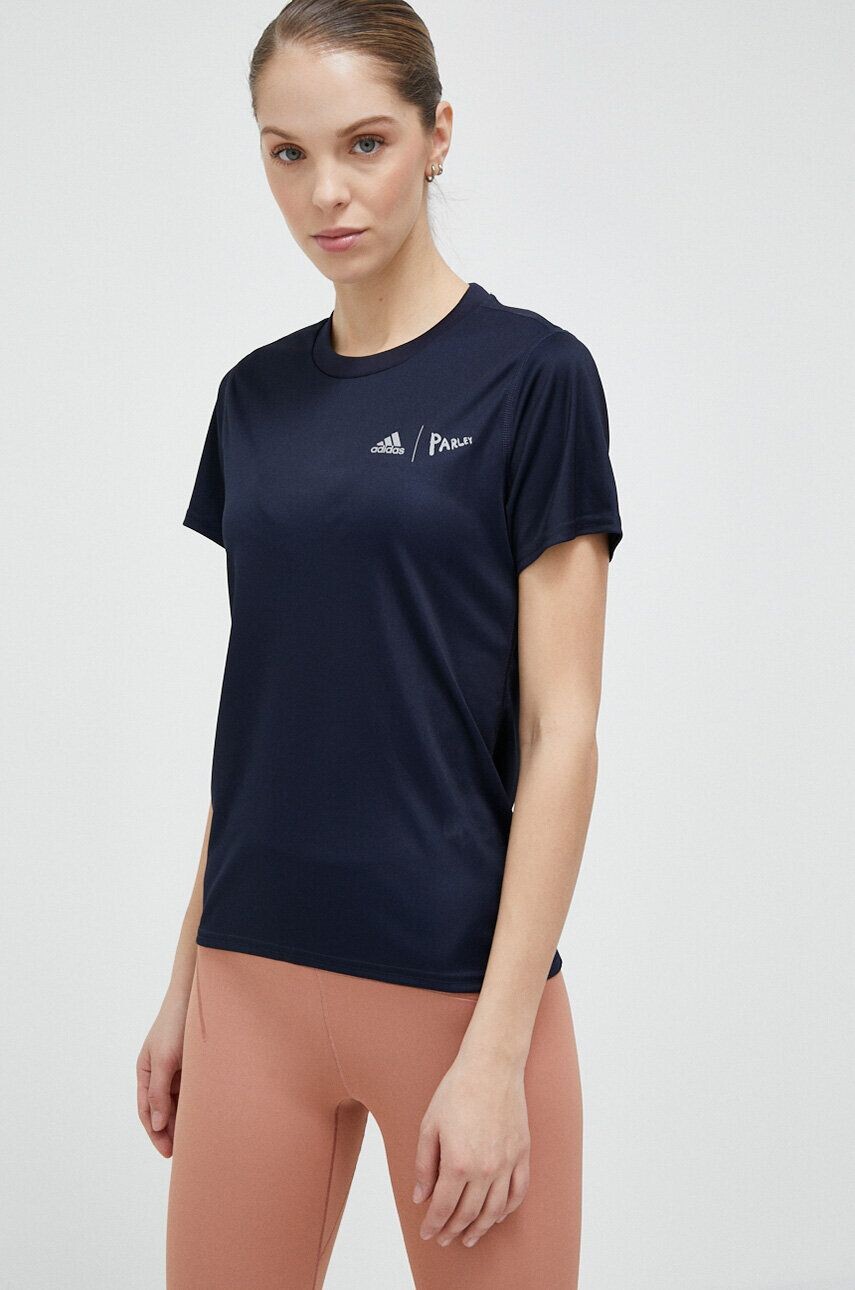 

Футболка для бега из коллаборации с Parley adidas Performance, темно-синий