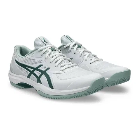 Мужские теннисные кроссовки «Game FF CLAY/OC» от ASICS, White X Green