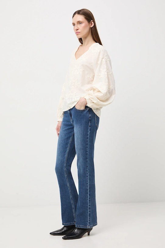 

Хлопковая блузка Medicine, бежевый