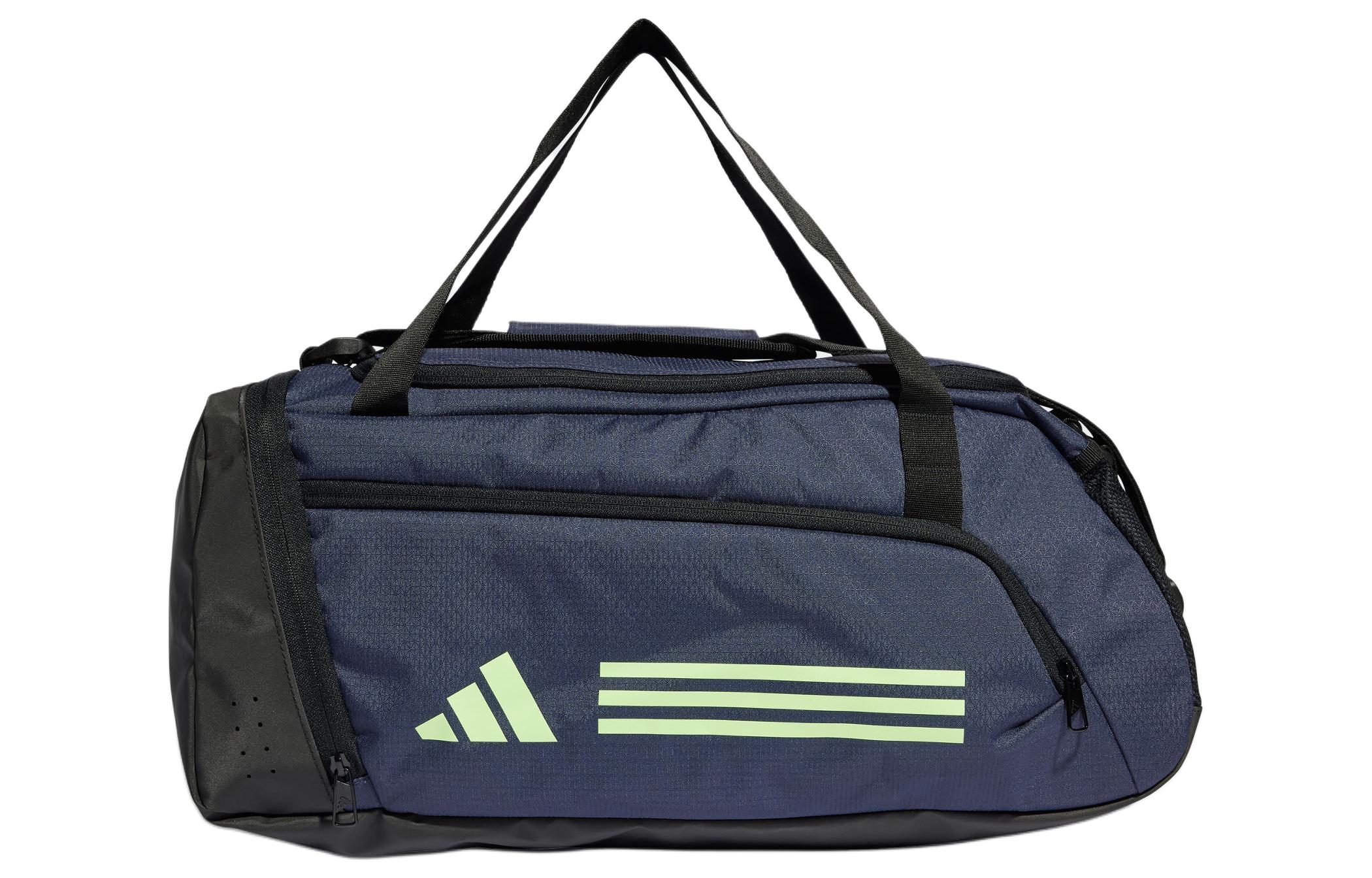

Adidas Основная переработанная полиэстеровая дорожная сумка Regular Unisex Dark Navy Blue & Green