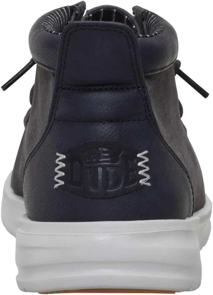 Лоферы HEYDUDE mens Wally Mid Gripr Vin Classic, черный — фото 4