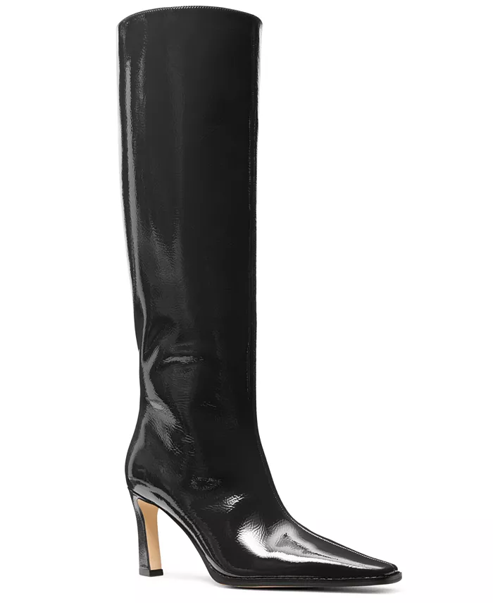 Женские сапоги Darrah на каблуке Regular и Wide Calf Michael Kors, черный