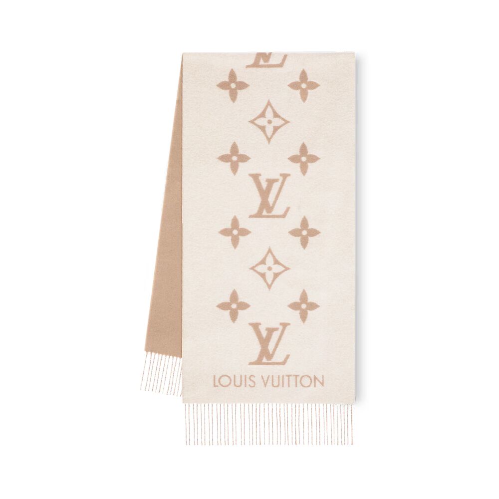 

Шарф Рейкьявика Louis Vuitton, бежевый