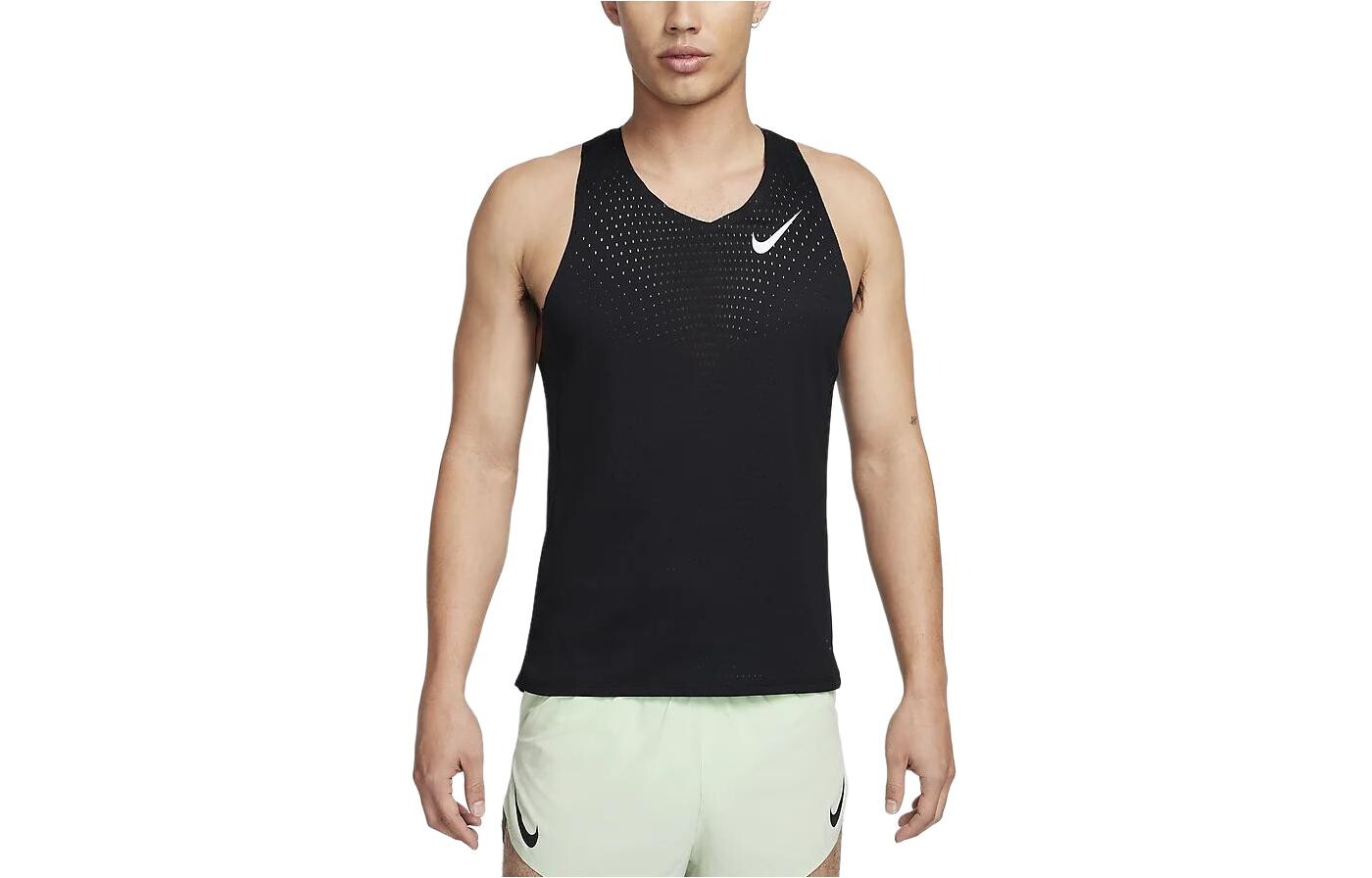 

Мужская майка Nike облегающая, черный
