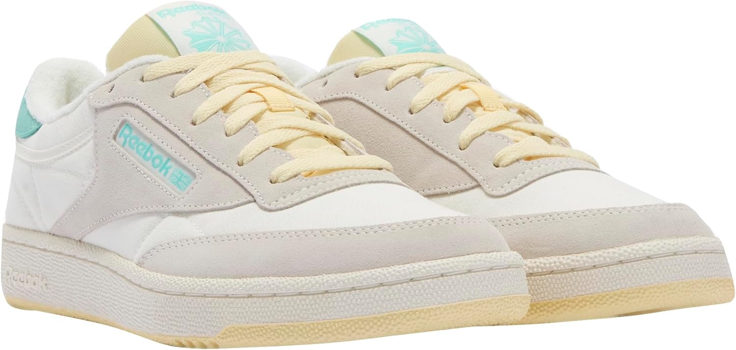 Кроссовки Reebok Unisex Club C 85 OldSneaker, желтый — фото 2