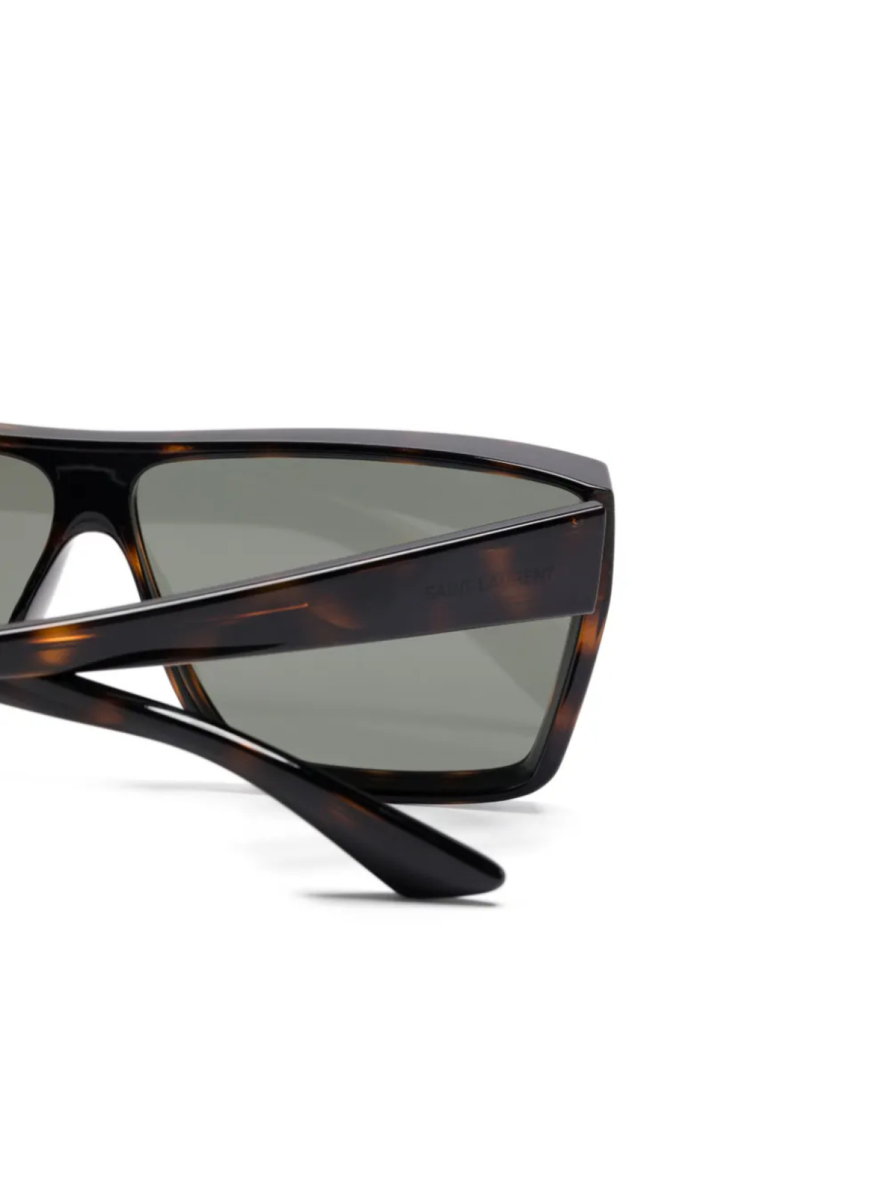 Солнцезащитные очки SL 756 Saint Laurent Eyewear, коричневый — фото 3