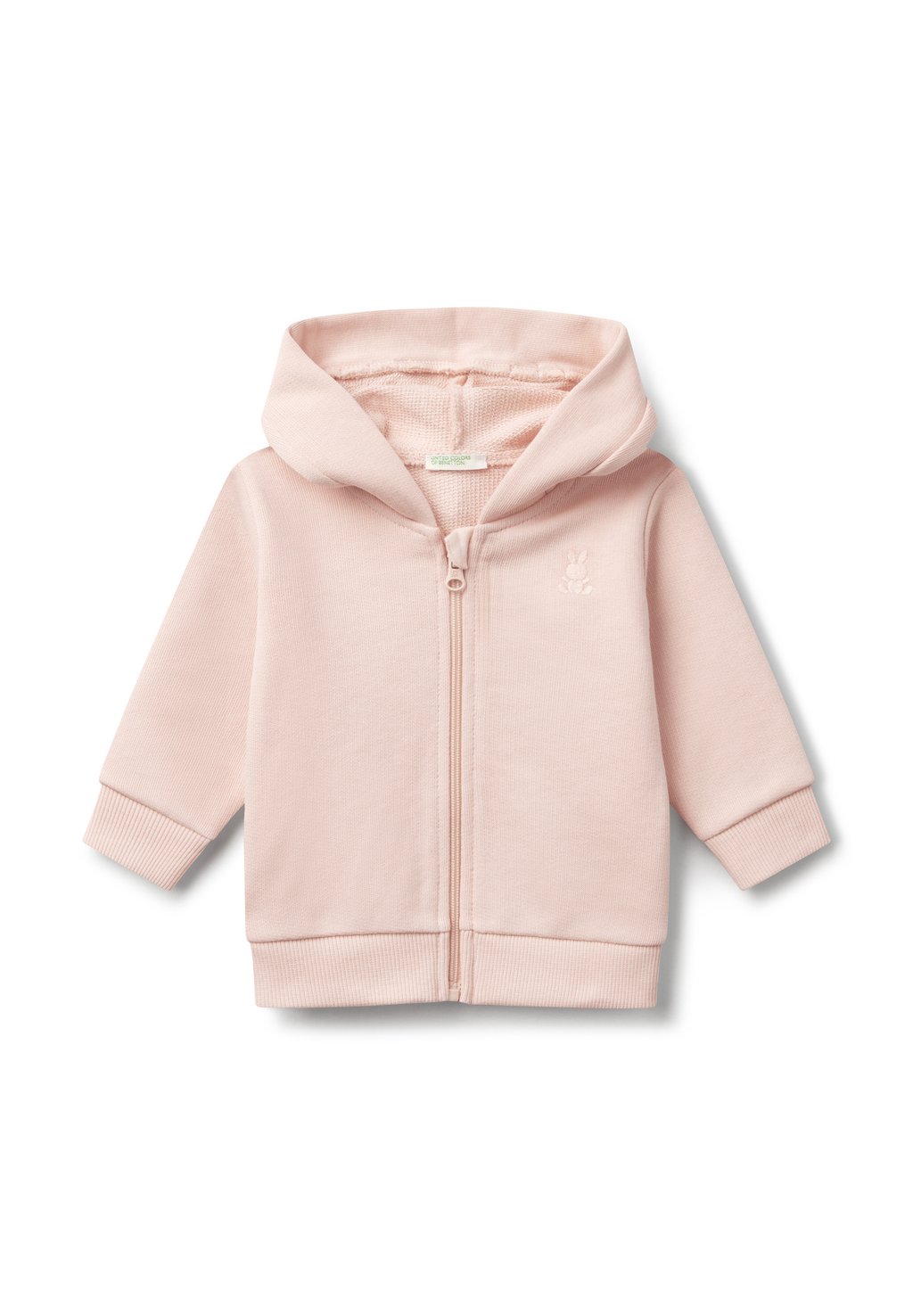 

Толстовка на молнии United Colors of Benetton, фуксия