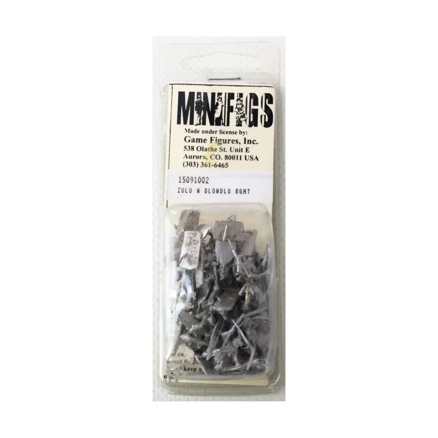 

Полк Зулу Н Длондло, Historical Miniatures (15mm) (Game Figures)