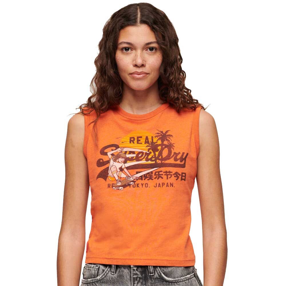 

Футболка Superdry La Graphic , оранжевый