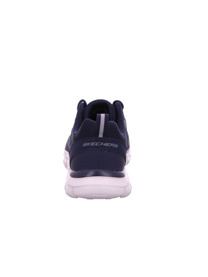 Skechers синие спортивные кроссовки — фото 4