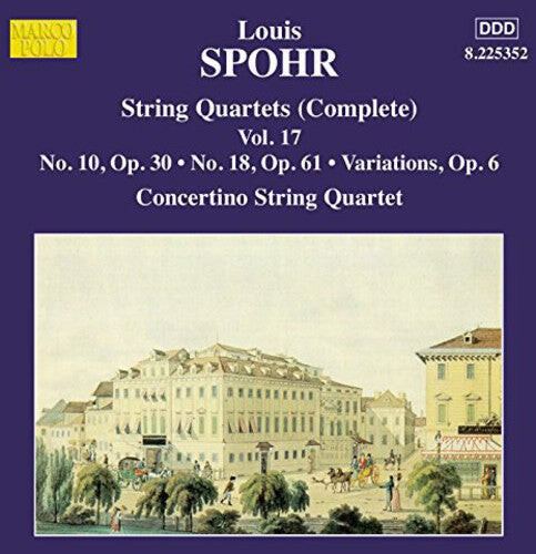 

CD диск Spohr: STR QRTS 17