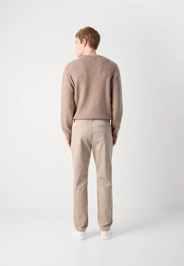 Узкие эластичные брюки чинос Calvin Klein, Vintage Khaki — фото 4