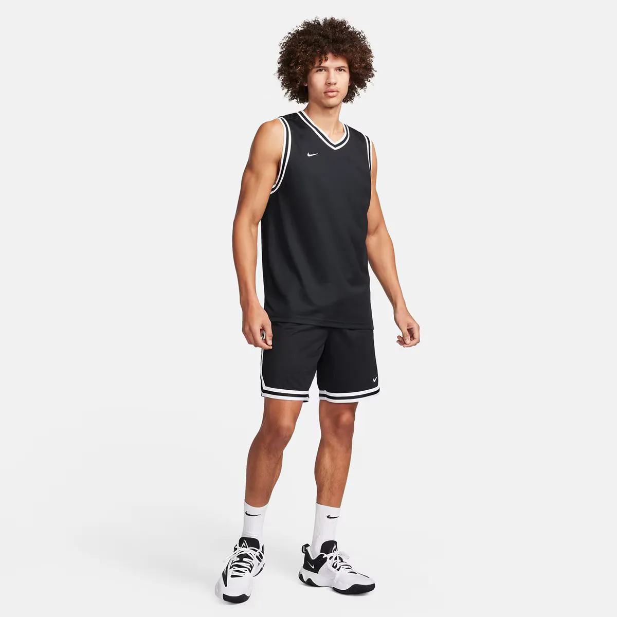 Мужская футболка Nike DNA Nike, черный/белый — фото 3