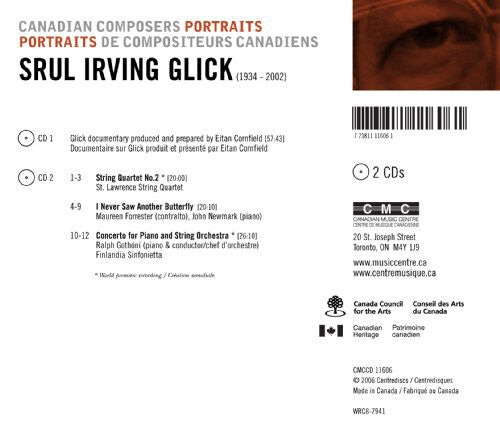 

CD диск Glick, Srul Irving: Portrait