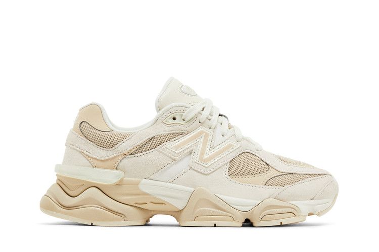 Кроссовки New Balance 9060 'Beige White', кремовый — фото 2