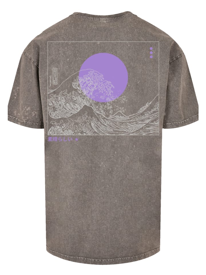 

Футболка оверсайз Kanagawa Wave в цвете Асфальт F4NT4STIC